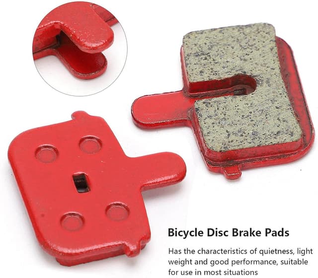 Detalle de 8pc Resin Semi-Metal Mountain Bike Disc Brake Pads, 29.5 x 30mm