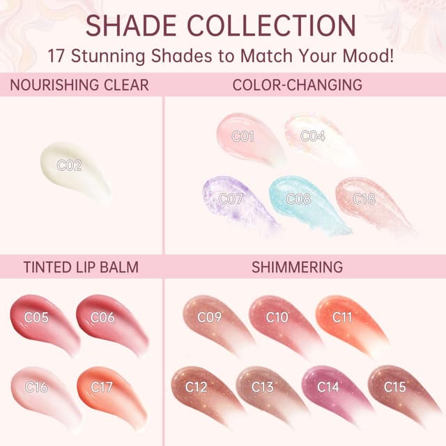 Thumbnail 6 de CATKIN Feuchtigkeitsspendender Lippenbalsam mit Farbwechsel (Hyaluronsäure & Vitamin E), 3,5 g