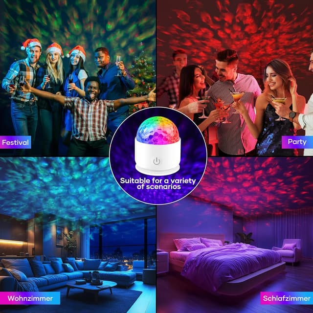 Thumbnail 5 de Fokky Sternenhimmel Projektor 8×8×8 cm 🌌