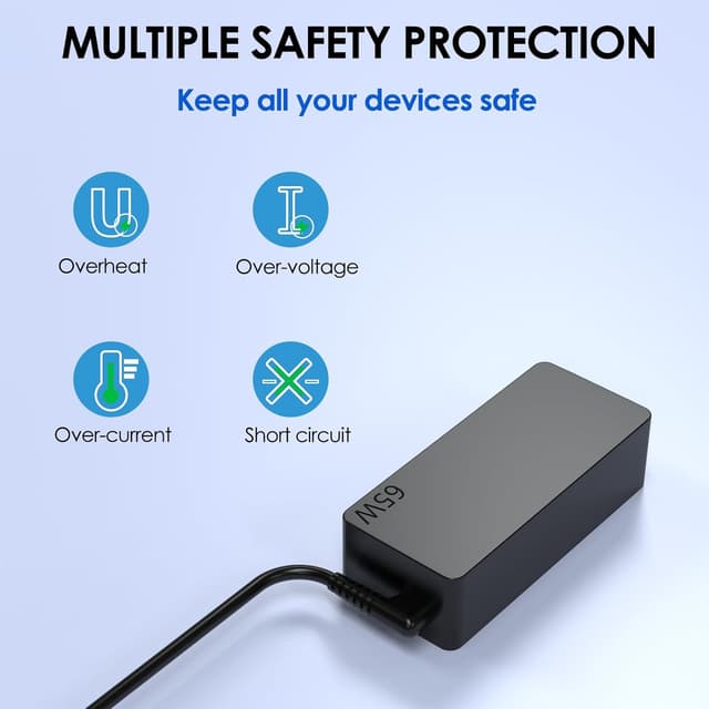 Detalle 2 de MAXPOR 65W USB-C laptop charger for Lenovo