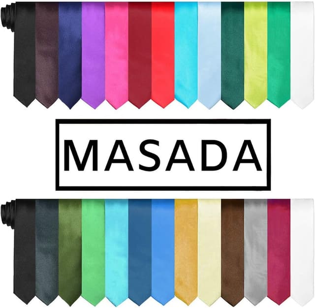 Thumbnail 6 de MASADA Corbata de 6 cm hecha a mano