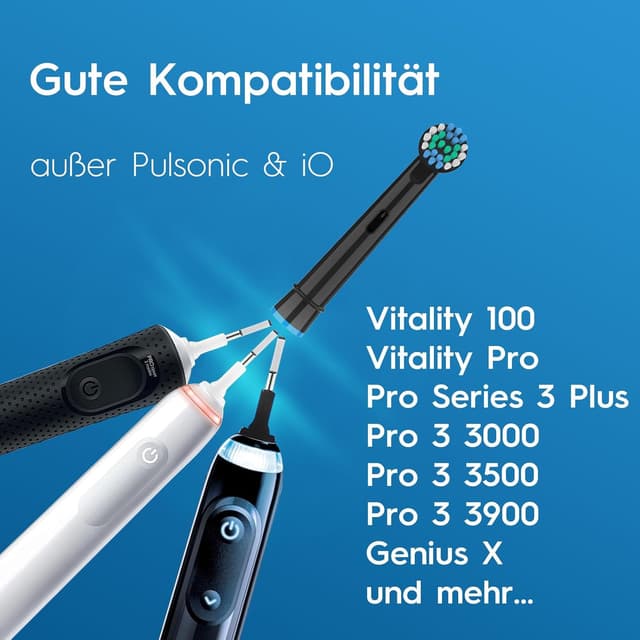 Detalle 2 de HSYTEK Aufsteckbürsten 12er Pack für Oral‑B