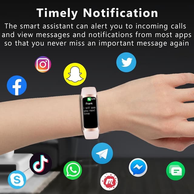 Detalle de YJYK Fitness Tracker 1.1" AMOLED