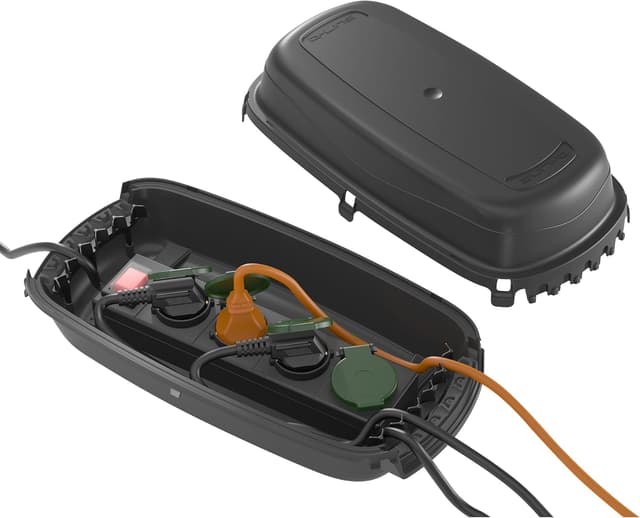 Imagen de D-Line Boîtier étanche pour multiprise IP54 290 mm en OfertitasTOP