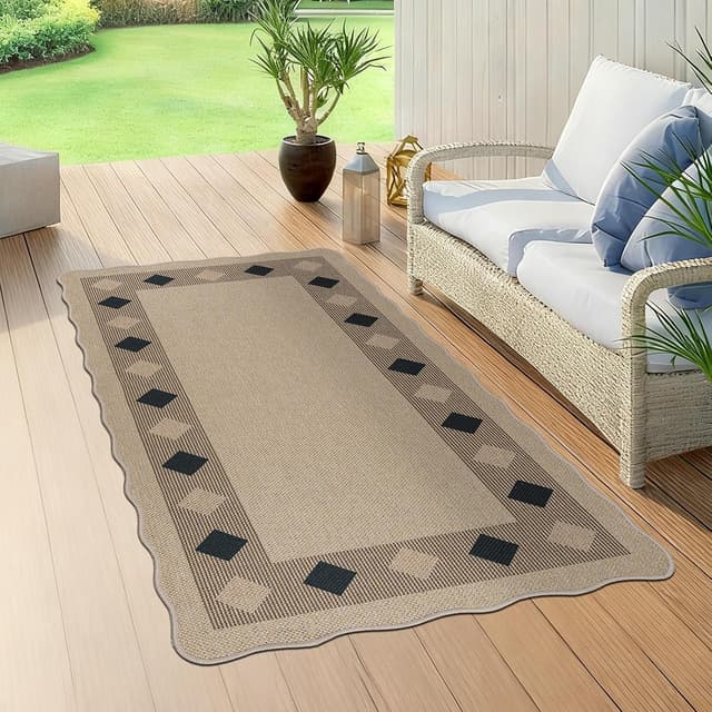 Thumbnail 6 de Teppich Läufer 80x150 cm mit Jute-Optik