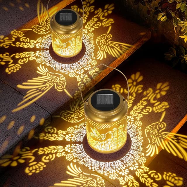 Imagen de Hummingbird Solar Lanterns 8h 🏮 en OfertitasTOP