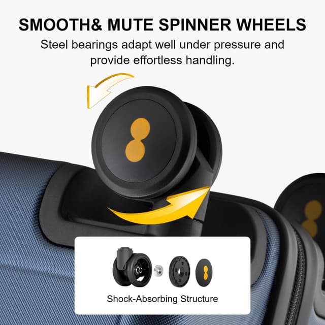 Detalle de LEVEL8 Koffer Trolley 74 cm, 99 l