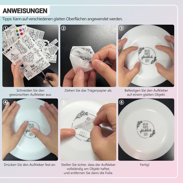 Thumbnail 2 de Tixlux Rub On Sticker 19x14 cm 🎨