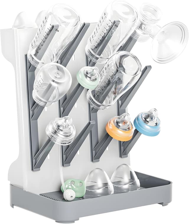 Detalle de Dayacoco Baby Bottle Drying Rack – Holds 12 Bottles