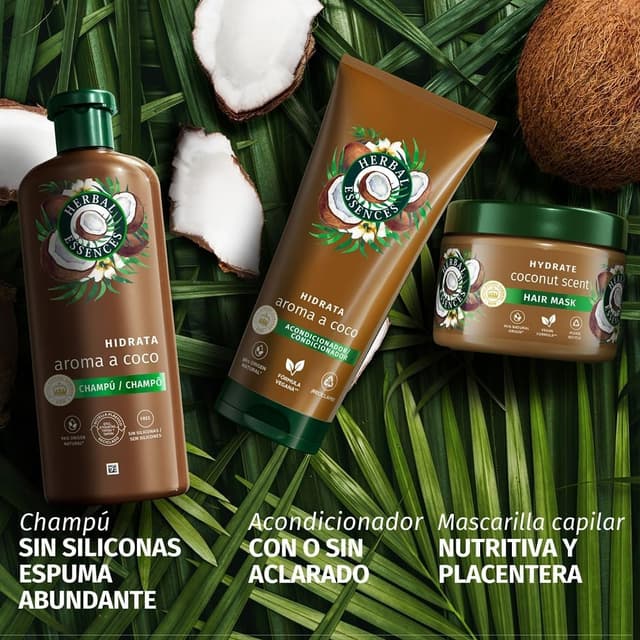 Thumbnail 8 de Herbal Essences Champú y Mascarilla Coco 💧 Para Cabello Muy Seco