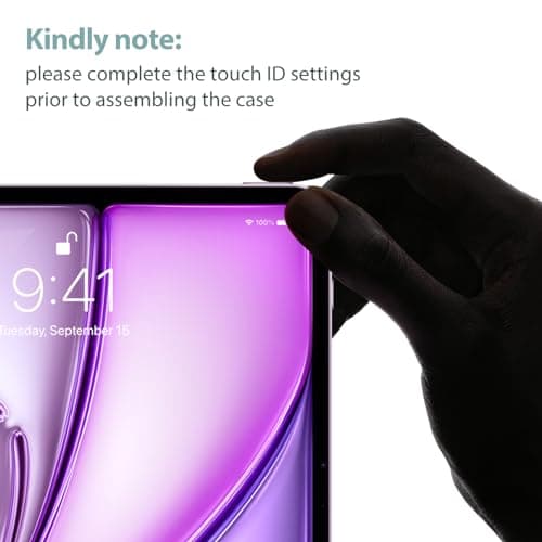 Thumbnail 8 de ProCase Funda para iPad Air 11" 10,9" púrpura