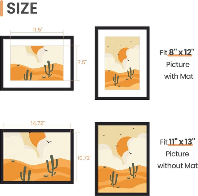 Detalle 2 de 11x15 picture frame for wall photos