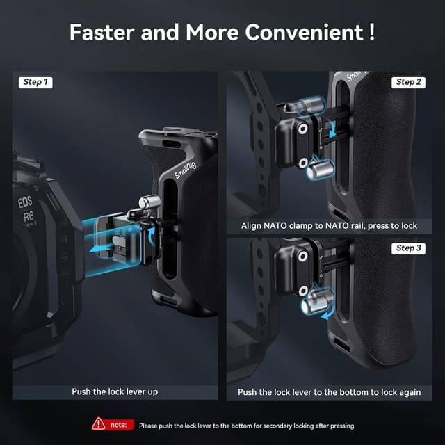 Thumbnail 1 de SMALLRIG 4017 Mango lateral NATO ajustable