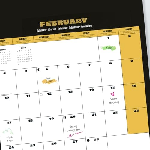 Thumbnail 4 de Calendario 2025 Pared Pink Floyd 📅 - Planificador Mensual Decorativo