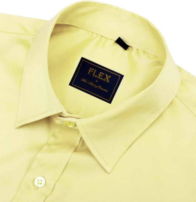 Detalle de J.VER Herren Hemd unifarben Stretch Langarm Regular Fit – bügelleichtes Businesshemd