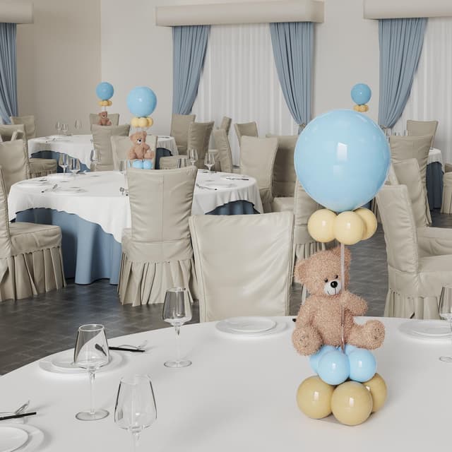 Thumbnail 5 de YALLOVE clear balloon stand kit 23.6 inch 10 pack