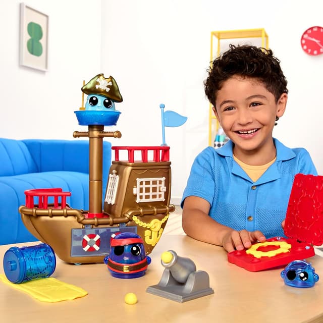 Thumbnail 6 de DohKins Pirate Ship Playset dough that never dries