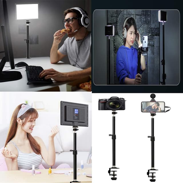 Detalle 2 de HAFOKO 17 bis 31 Zoll Tisch Kamera Halterung