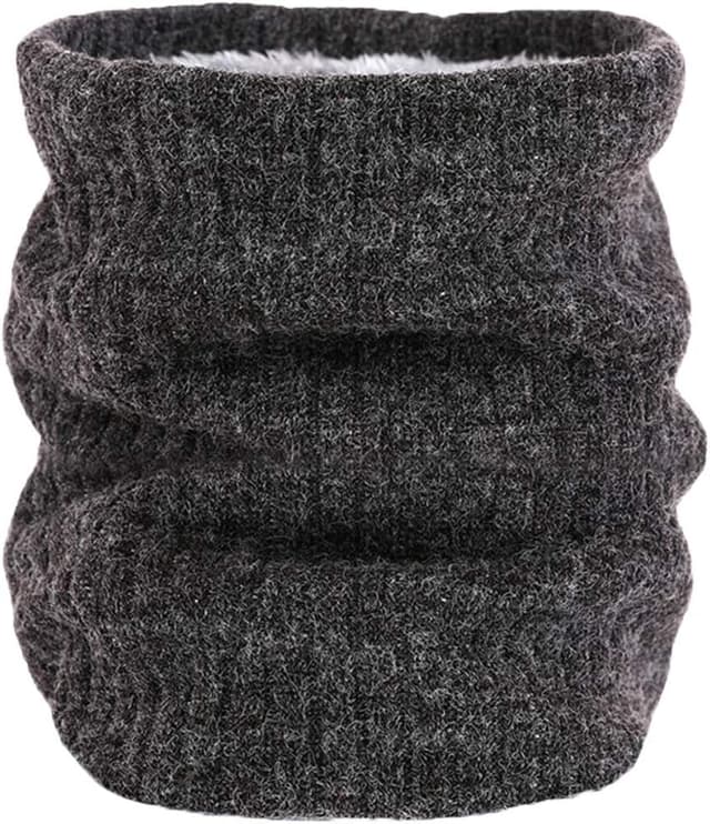 Detalle de ehsbuy Fleece Neck Warmer for Winter