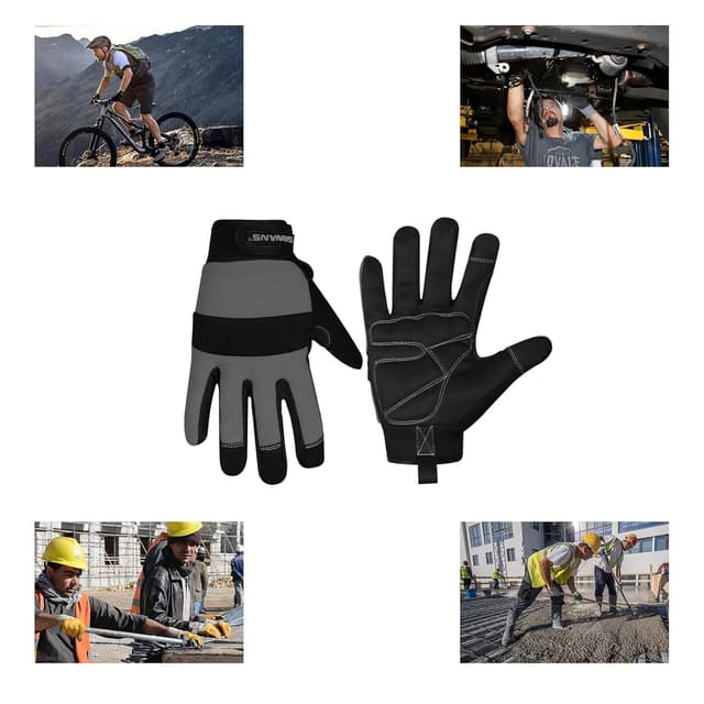Thumbnail 6 de Safety Work Gloves XL padded palm protection
