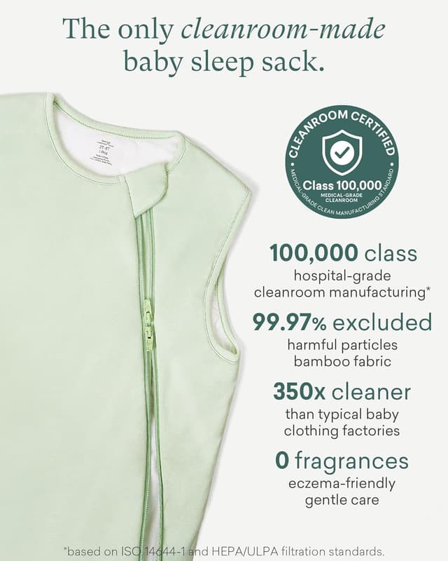 Thumbnail 3 de PurComfy Supersoft Sleep Sack 1.0 TOG bamboo baby sleep bag