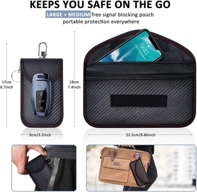 Thumbnail 6 de Samfolk Keyless Go Schutzbox 20×11×9 cm 🔐