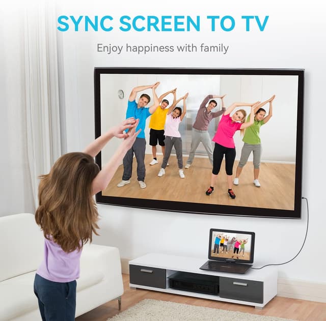 Thumbnail 3 de DBPOWER 17.9" Portable DVD Player 6‑Hour Battery 📀