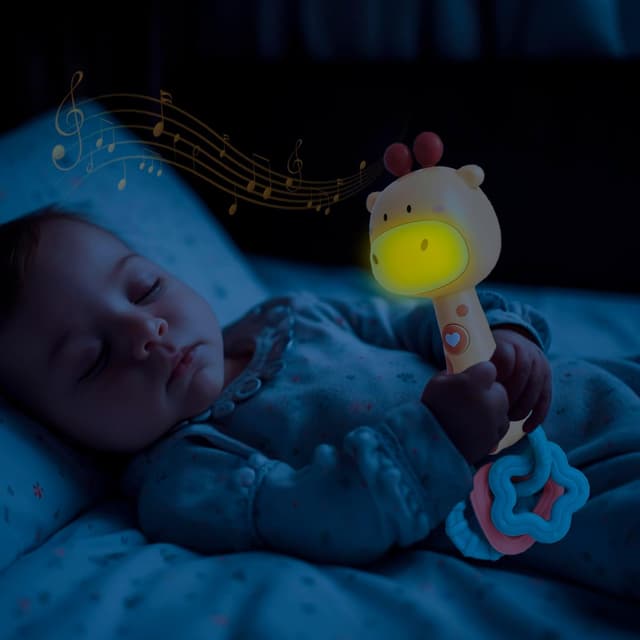 Detalle de Music rattle 6 to 12 months giraffe