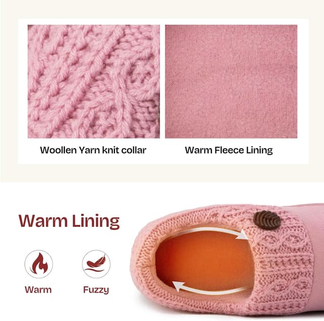 Detalle 2 de EverFoams microsuede memory foam slippers