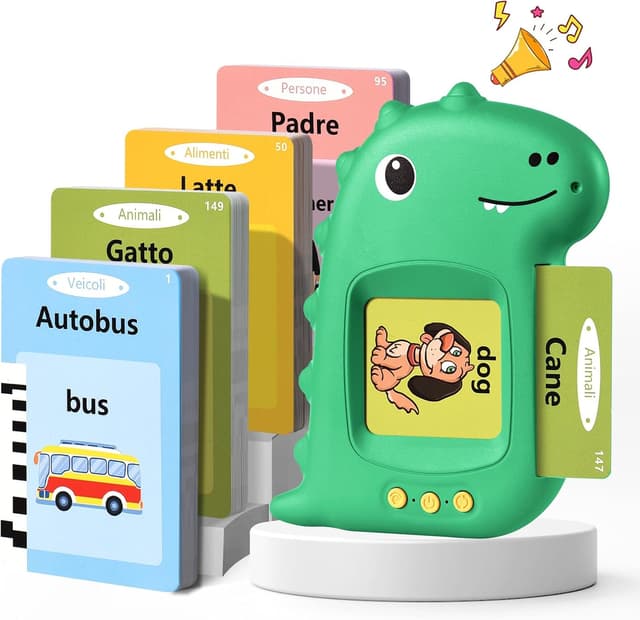 Imagen de Talking Flash Cards schede parlanti per bambini 2–6 anni 🧩 en OfertitasTOP