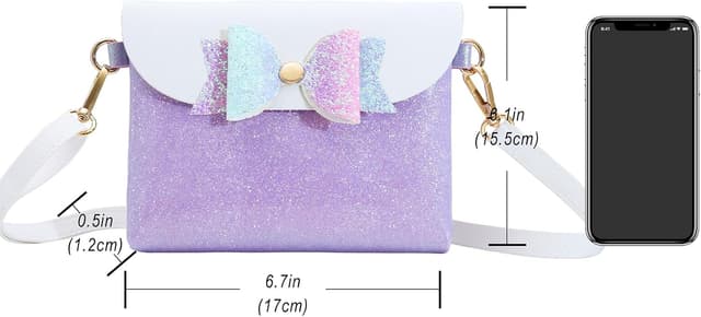 Detalle 1 de AISPARKY Crossbody Bag for Teens, 0.16 kg