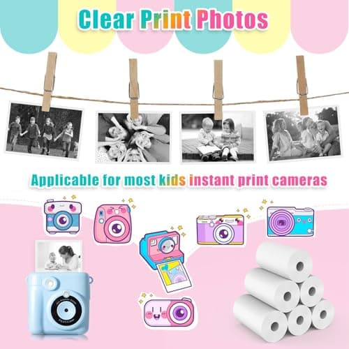 Thumbnail 3 de 6 Rollen Thermopapier Kinderkamera Hikkon ⚙