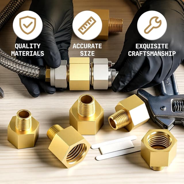 Thumbnail 5 de Bwintech Reduzierverbinder 3/8 auf 1/4 BSP