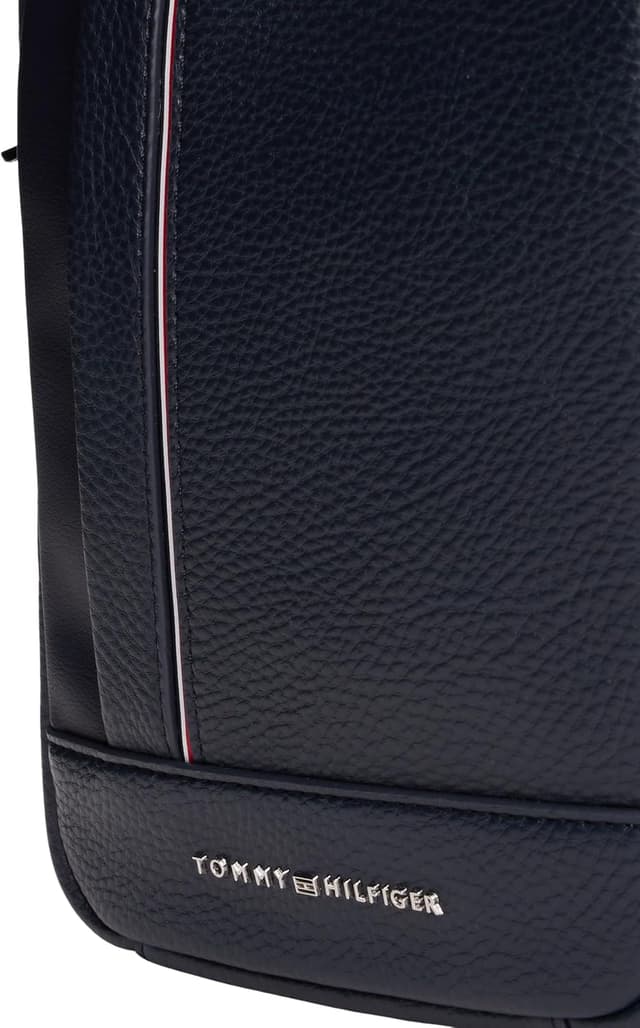 Detalle de Tommy Hilfiger Herren Crossbody Bag Central Mini Reporter (mit Reißverschluss)