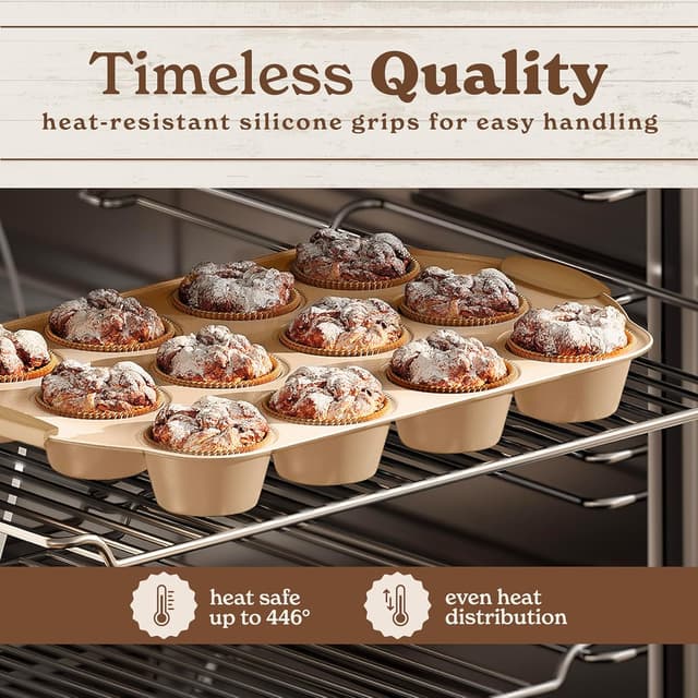 Detalle 1 de Country Kitchen Nonstick Bakeware Set, 10 pcs