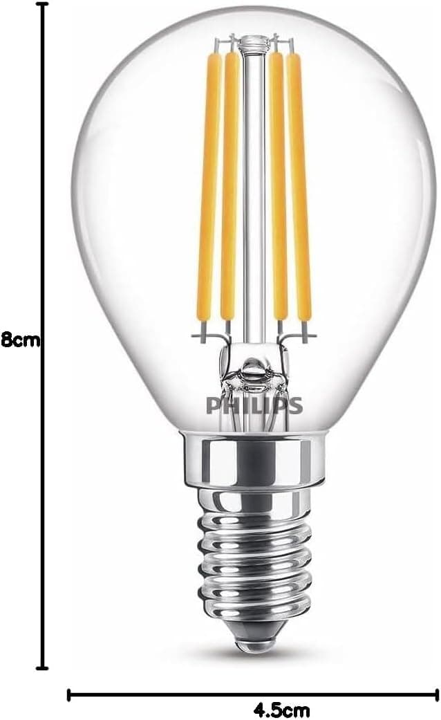 Thumbnail 6 de Philips LED P45 E14 - Bombilla Vela Regulable 💡