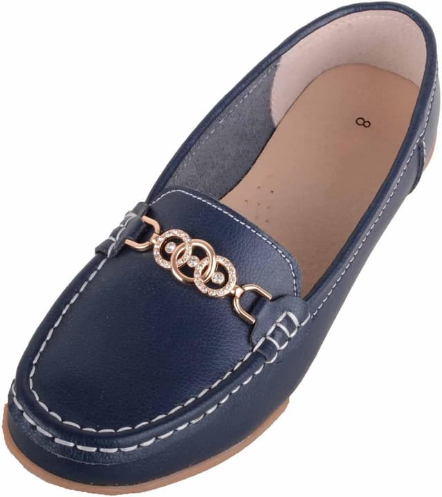 Detalle de ABSOLUTE FOOTWEAR Slip On Loafer Boat Shoe