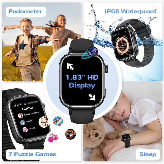 Thumbnail 5 de Oliimptek 4G Reloj Inteligente Niño 1,83