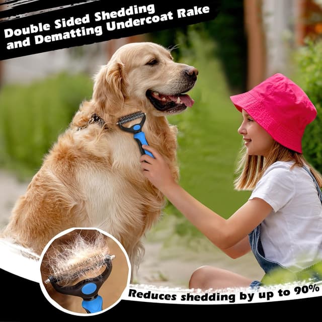 Detalle 2 de 3PCS Self Cleaning Slicker Comb Set