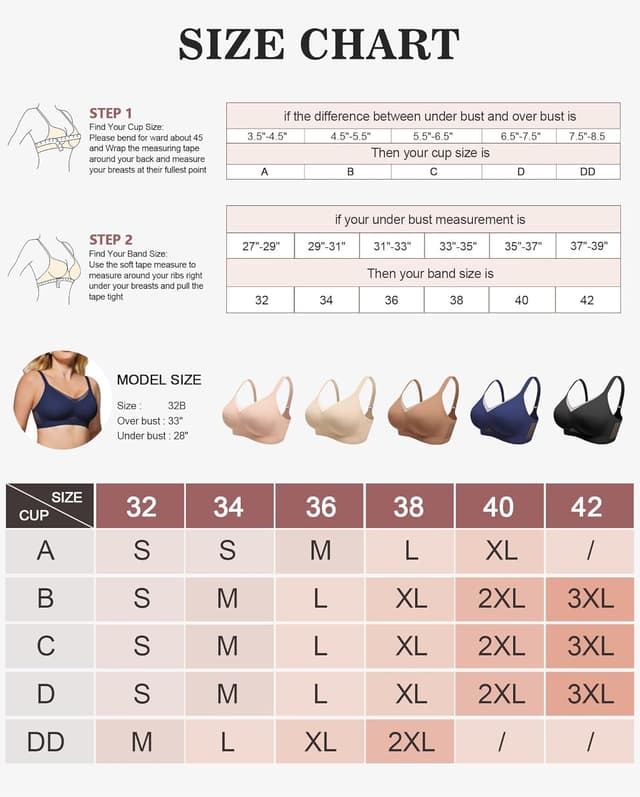 Detalle de As Fairy Wireless Non-Wired Bra – Seamless V-Neck Mesh Criss-Cross Back Push-Up