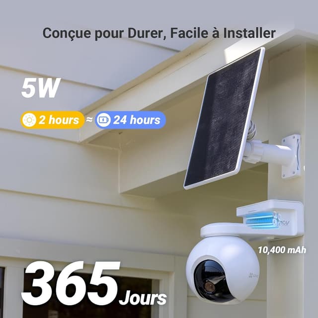 Detalle 2 de EZVIZ CB8 Pro 4K Caméra extérieure