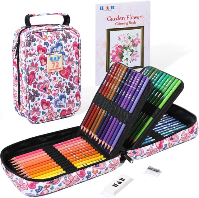 Imagen de 72 Buntstifte Set mit Tasche ✏ en OfertitasTOP