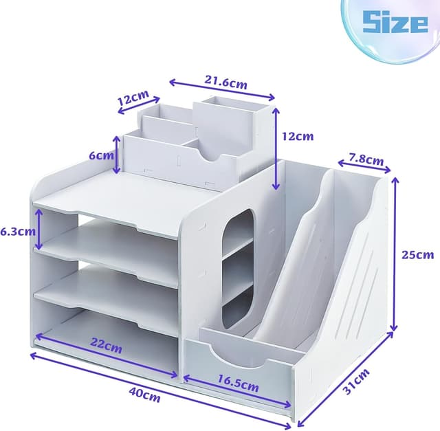 Thumbnail 4 de Organizador de escritorio 4 niveles A4
