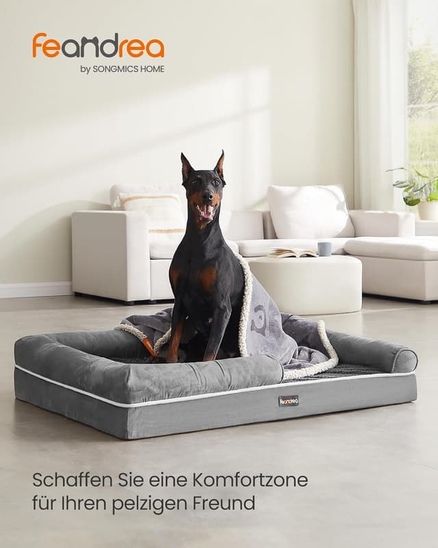 Detalle 2 de Feandrea orthopädisches Hundebett 120 x 85 cm