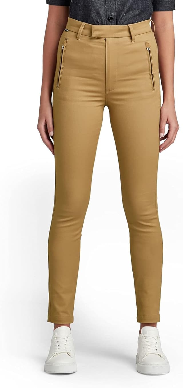 Thumbnail 6 de G-STAR Damen Weld High Skinny Chino – hoher Bund mit Reißverschlusstaschen