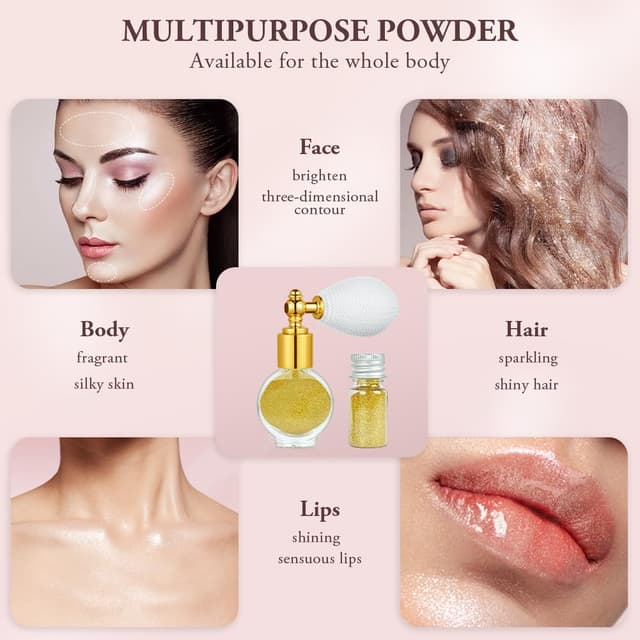 Thumbnail 5 de AOOWU Glitzer Spray Gold