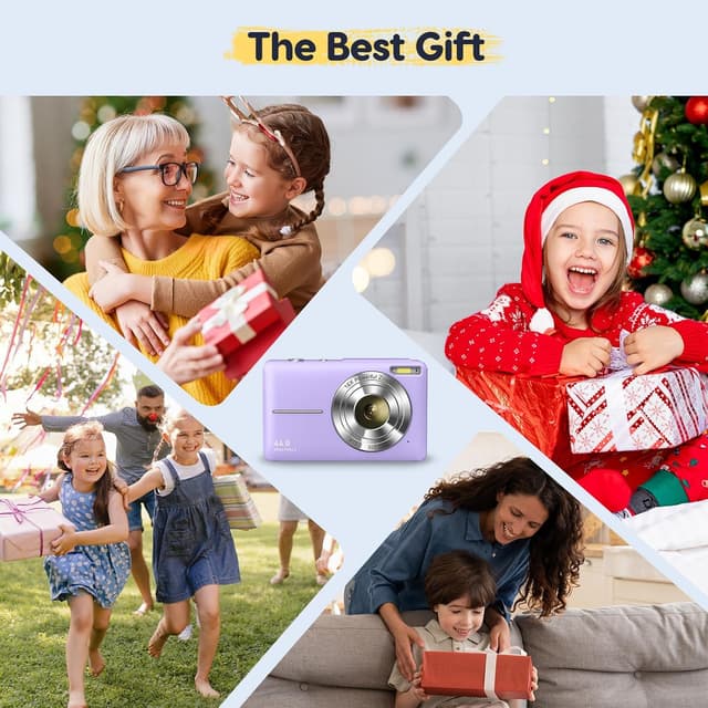 Thumbnail 5 de Digitalkamera 44MP FHD 1080P mit 32GB Karte