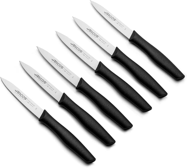 Detalle de ARCOS Nova: Set de 6 Cuchillos Mondadores 🍴 Apto Lavavajillas