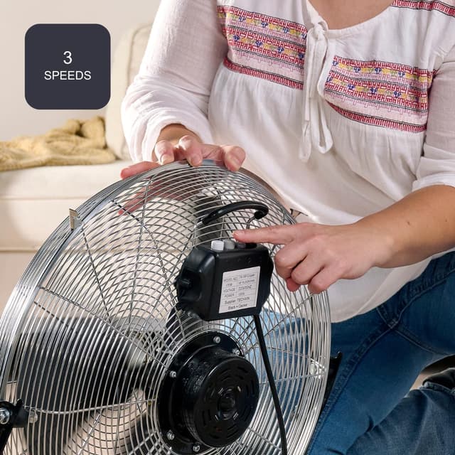 Thumbnail 2 de Black+Decker Ventilador de Suelo 45 cm 120W 3 velocidades 🌬