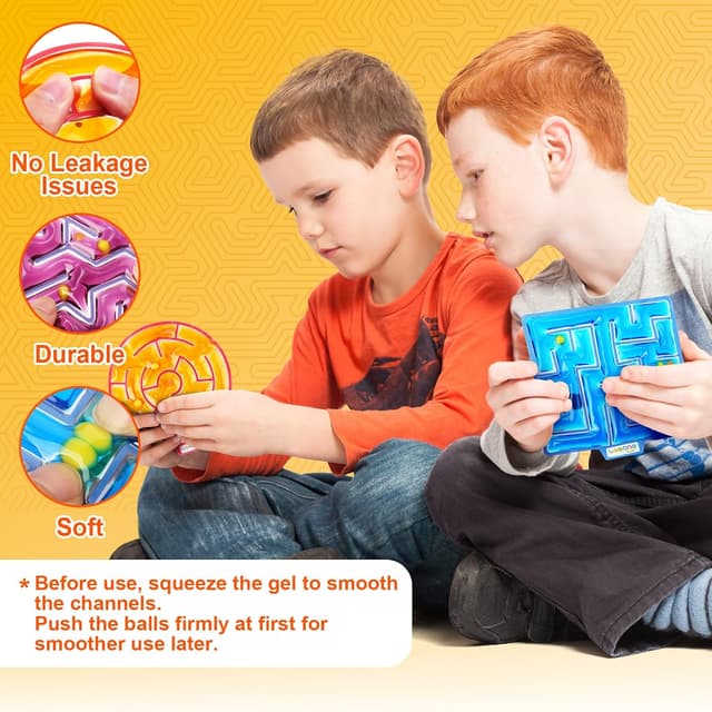 Detalle 2 de Squishy Toys Sensory Fidget Toys 4-Pack